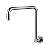 Modern National Round High Rise Shower Arm Brushed Chrome