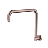 Modern National Round High Rise Shower Arm Dusk