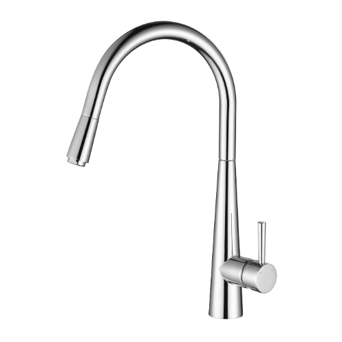Modern National Kasper Pull-Out Kitchen Mixer Chrome