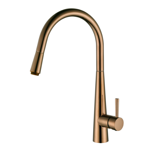 Modern National Kasper Pull-Out Kitchen Mixer Champagne