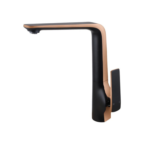 Aquaperla ESPERIA Kitchen Mixer - Black & Rose Gold