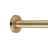 Aquaperla 400mm Wall Shower Arm - Light Brushed Brass