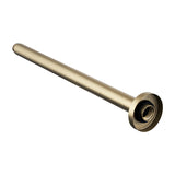 Aquaperla 400mm Ceiling Shower Arm - Light Brushed Brass
