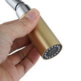 Aquaperla Pull Out Kitchen Mixer - Light Brushed Brass
