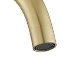 Aquaperla Standard Kitchen Mixer - Light Brushed Brass