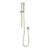 Aquaperla Shower Rail With Handheld Shower - Light Brushed Brass - LBG2147-1.SH