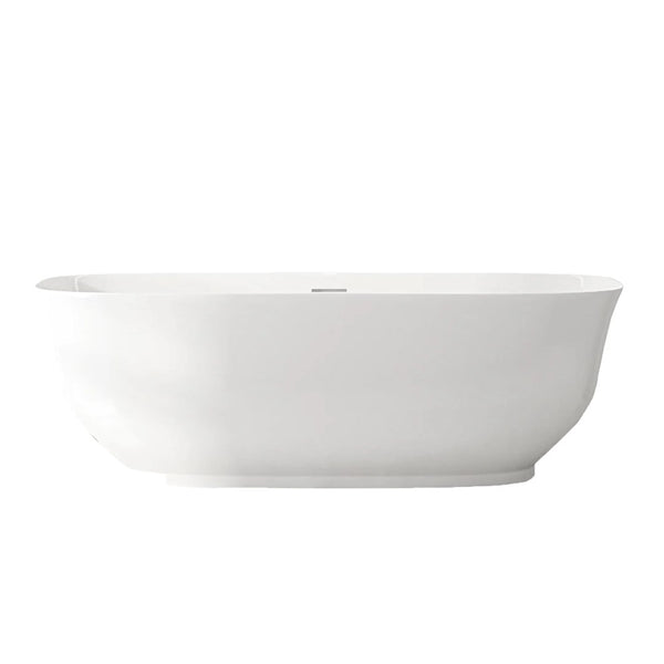 Aquaperla LIBRA Series 1700*800*580mm Freestanding Acrylic Bathtub - Gloss White