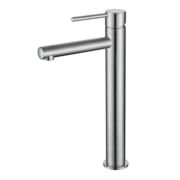 Modern National Star Mini High Rise Basin Mixer Brushed Chrome