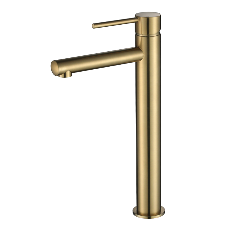 Modern National Star Mini High Rise Basin Mixer Brushed Bronze