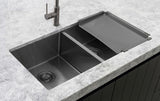 Meir Lavello Dish Draining Tray - PVD Gunmetal Black