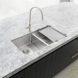 Meir Lavello Dish Draining Tray - PVD Brushed Nickel