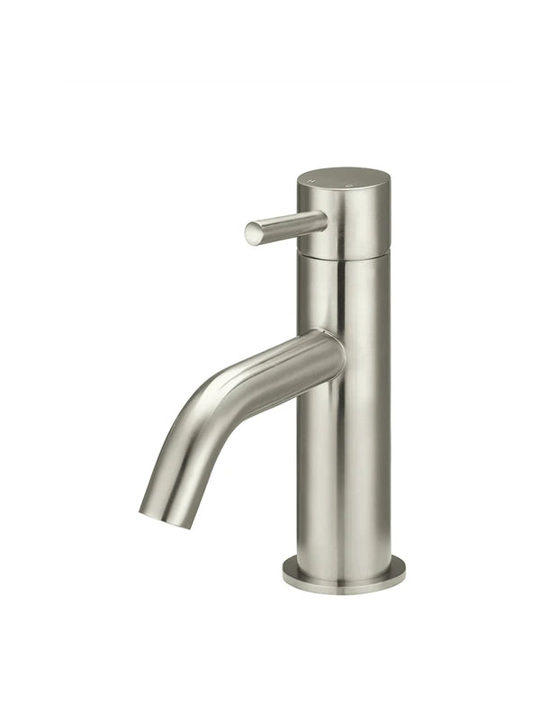 Meir Piccola Basin Mixer Tap - PVD Brushed Nickel