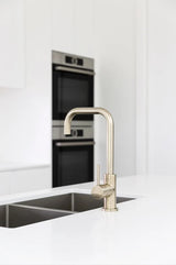 Meir Round Kitchen Mixer Tap - PVD Brushed Nickel