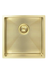 Meir Lavello Kitchen Sink - Single Bowl 450 x 450 - PVD Tiger Bronze