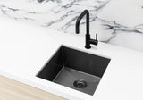 Meir Lavello Kitchen Sink - Single Bowl 450 x 450 - PVD Brushed Gunmetal