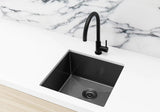 Meir Lavello Kitchen Sink - Single Bowl 450 x 450 - PVD Brushed Gunmetal