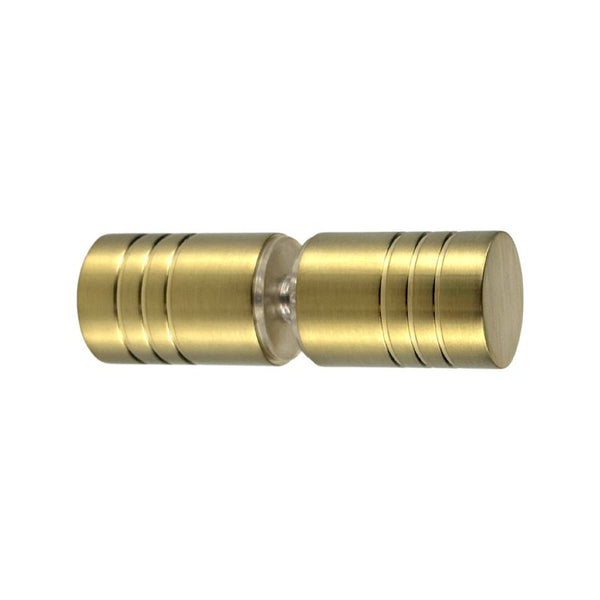 Modern National Shower Door Handle Brushed Bronze