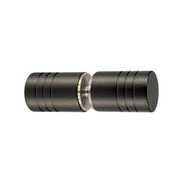 Modern National Shower Door Handle Gun Metal