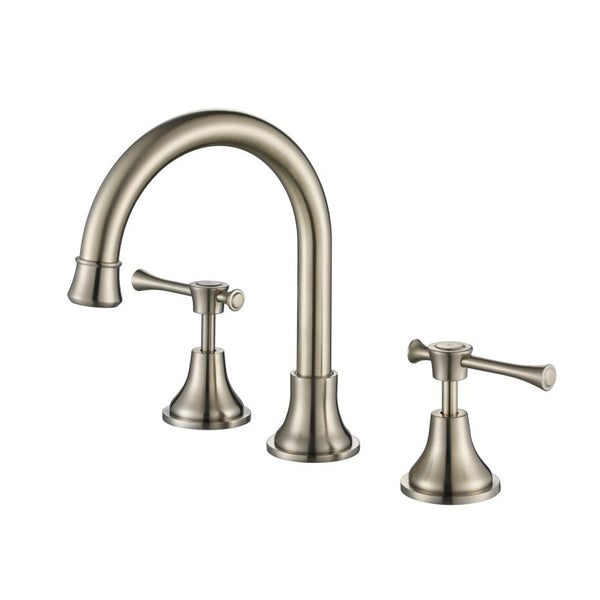 Modern National Montpellier Basin Set Brushed Nickel