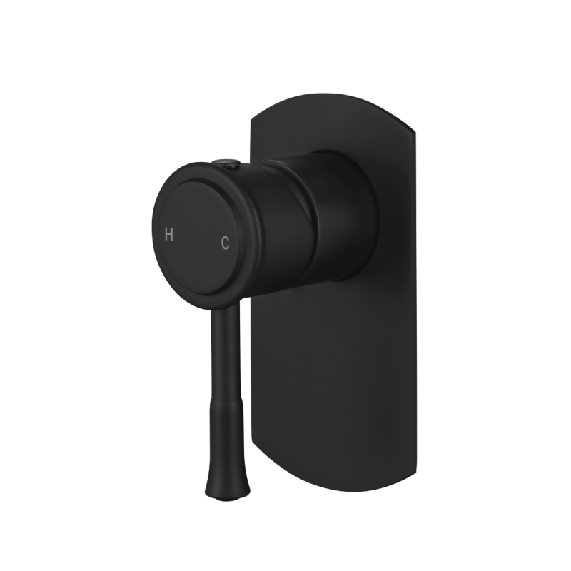 Modern National Montpellier Shower Mixer Matte Black