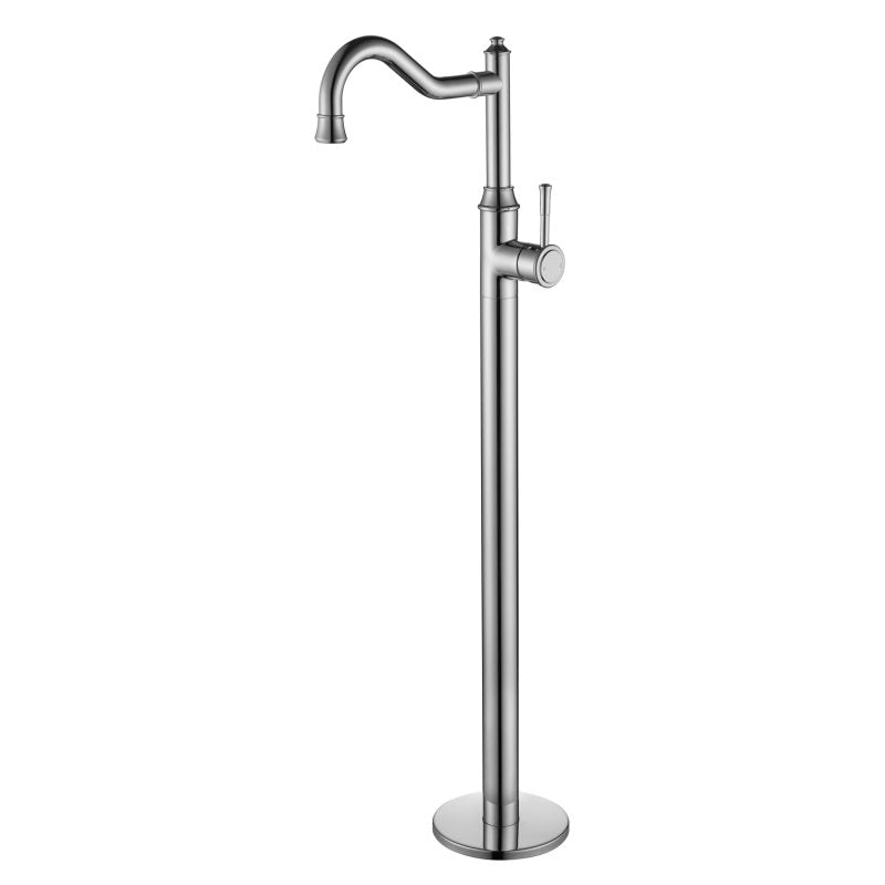 Modern National Montpellier Freestanding Bath Mixer Chrome