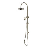 Modern National Montpellier Shower Column Set Brushed Nickel