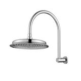 Modern National Montpellier Shower Arm With Shower Head Chrome