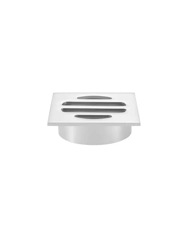 Meir Square Floor Grate Shower Drain 50mm Outlet - Polished Chrome