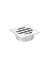 Meir Square Floor Grate Shower Drain 50mm Outlet - Polished Chrome