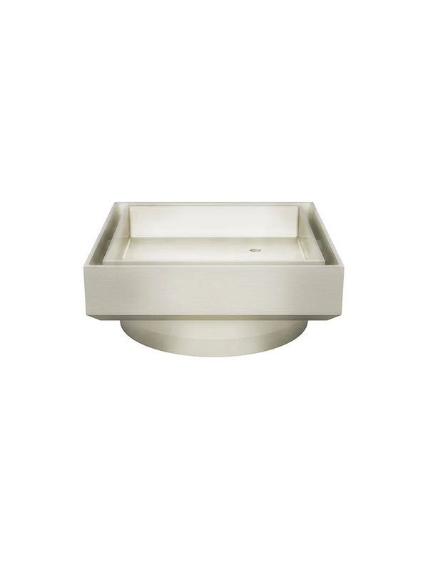 Meir Shower Waste with Tile Insert - PVD Brushed Nickel