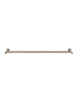 Meir Round Double Towel Rail 900mm - Champagne