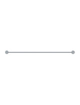 Meir Round Double Towel Rail 900mm - Polished Chrome