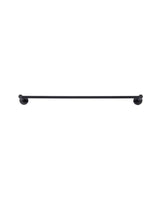 Meir Round Single Towel Rail 600mm - Matte Black