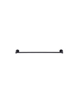 Meir Round Single Towel Rail 600mm - Matte Black