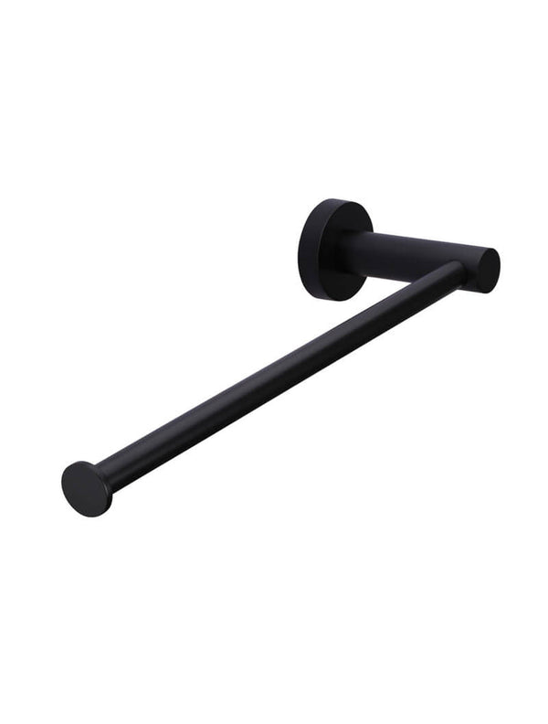 Meir Round Guest Towel Rail - Matte Black