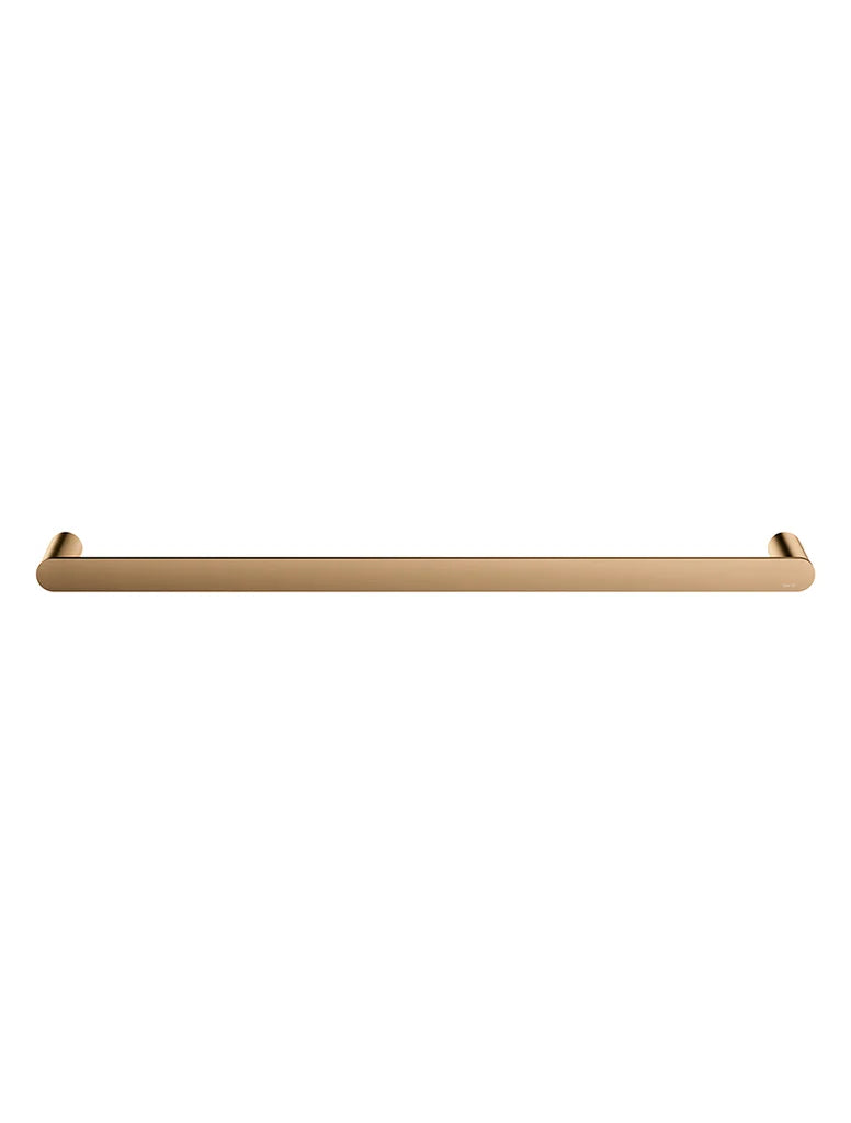 Meir Curvaé Single Towel Rail 600mm - PVD Lustre Bronze