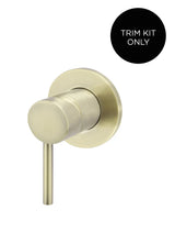 Meir Round Wall Mixer Trim Kit - PVD Tiger Bronze