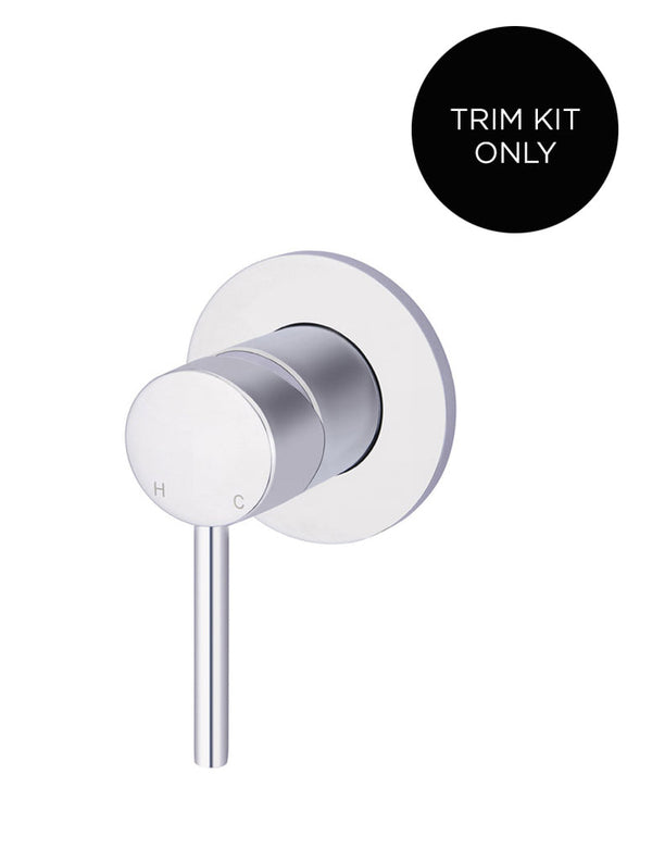 Meir Round Wall Mixer Trim Kit - Polished Chrome