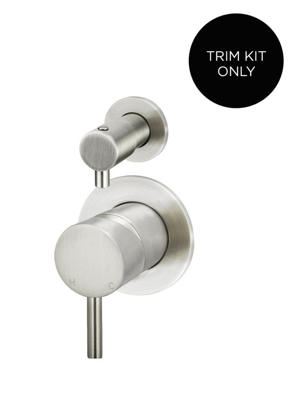 Meir Round Diverter Mixer Trim Kit - PVD Brushed Nickel