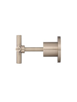 Meir Round Cross Handle Jumper Valve Wall Top Assemblies - Champagne