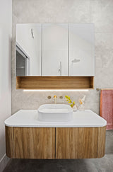 Meir Circular Wall Taps - Tiger Bronze