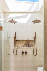 Meir Round Diverter Mixer Paddle Handle Trim Kit - PVD Lustre Bronze