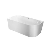 Aquaperla NOVA Series 1700*800*580mm Acrylic Bathtub - Gloss White (Left Corner)
