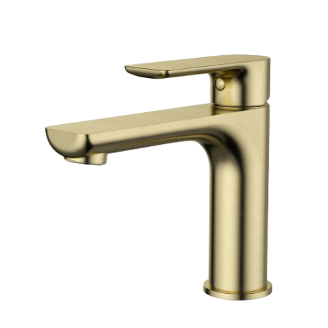 Modern National Nova Basin Mixer Brushed Bronze