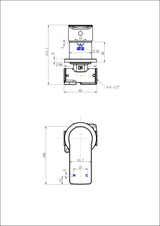 Modern National Nova Shower Mixer Dusk