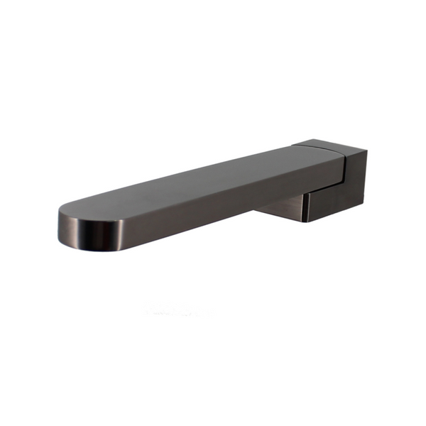 Modern National Nova Swivel Bath Spout Gun Metal