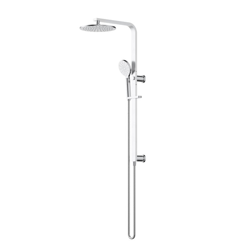 Modern National Nova Shower Column Set Brushed Chrome