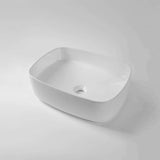 Aquaperla 500x370x135mm Above Counter Basin - Gloss White - CLA-NORTON-50