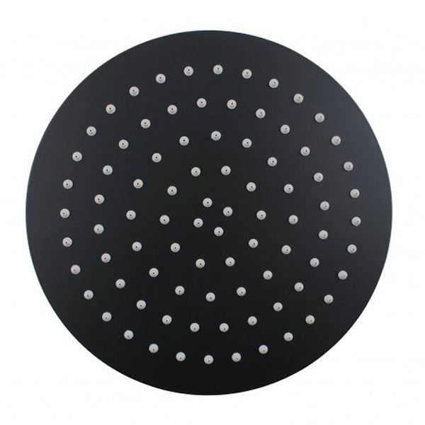 Aquaperla 250mm Shower Head - Black - OX0007.SH