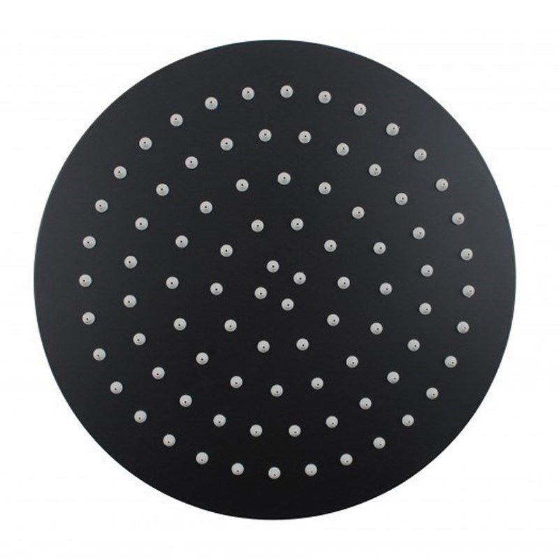 Aquaperla 300mm Shower Head - Black - OX0008.SH